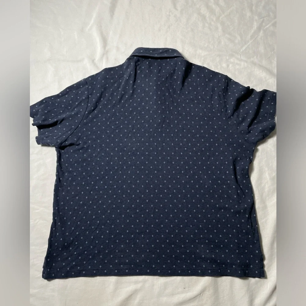Polo Ralph Lauren Diamond Design Blue polo shirt men’s size XL